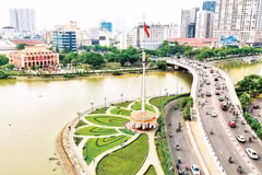 The Nha Rong Wharf area (Ho Chi Minh City) — a site repurposed for the development of a cultural park. (Photo: Hong Dat)