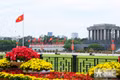 Ba Dinh Square is resplendent with flags and flowers to mark the 81st anniversary of National Day. (Photo: baochinhphu.vn)