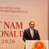 Vietnamese Ambassador to the UK Do Minh Hung speaks at the ceremony in London on September 23. (Photo: VNA)
