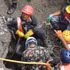 Rescue workers rescue trapped workers inside the Trishul 3A hydropower tunnel following flash floods in Rasuwa district, Nepal, on September 4 (Photo: XINHUA/VNA)