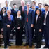 The Ha Noi People’s Council delegation at Frankfurt City Hall. (Photo: VNA)