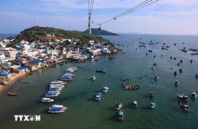 A corner of Phu Quoc island (Photo: VNA)
