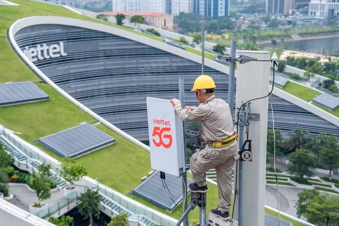 Viettel is installing a 5G network to serve the Government, businesses and public (Source: Viettel)