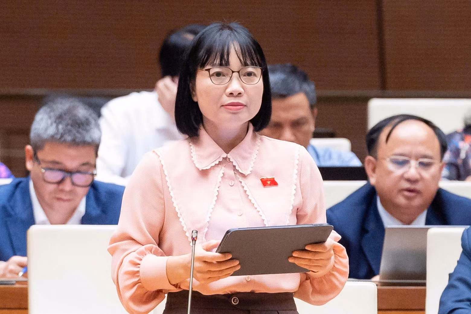 Nguyen Thi Viet Nga, deputy to the 16th National Assembly of Viet Nam and member of the National Assembly’s Committee for Culture and Society.