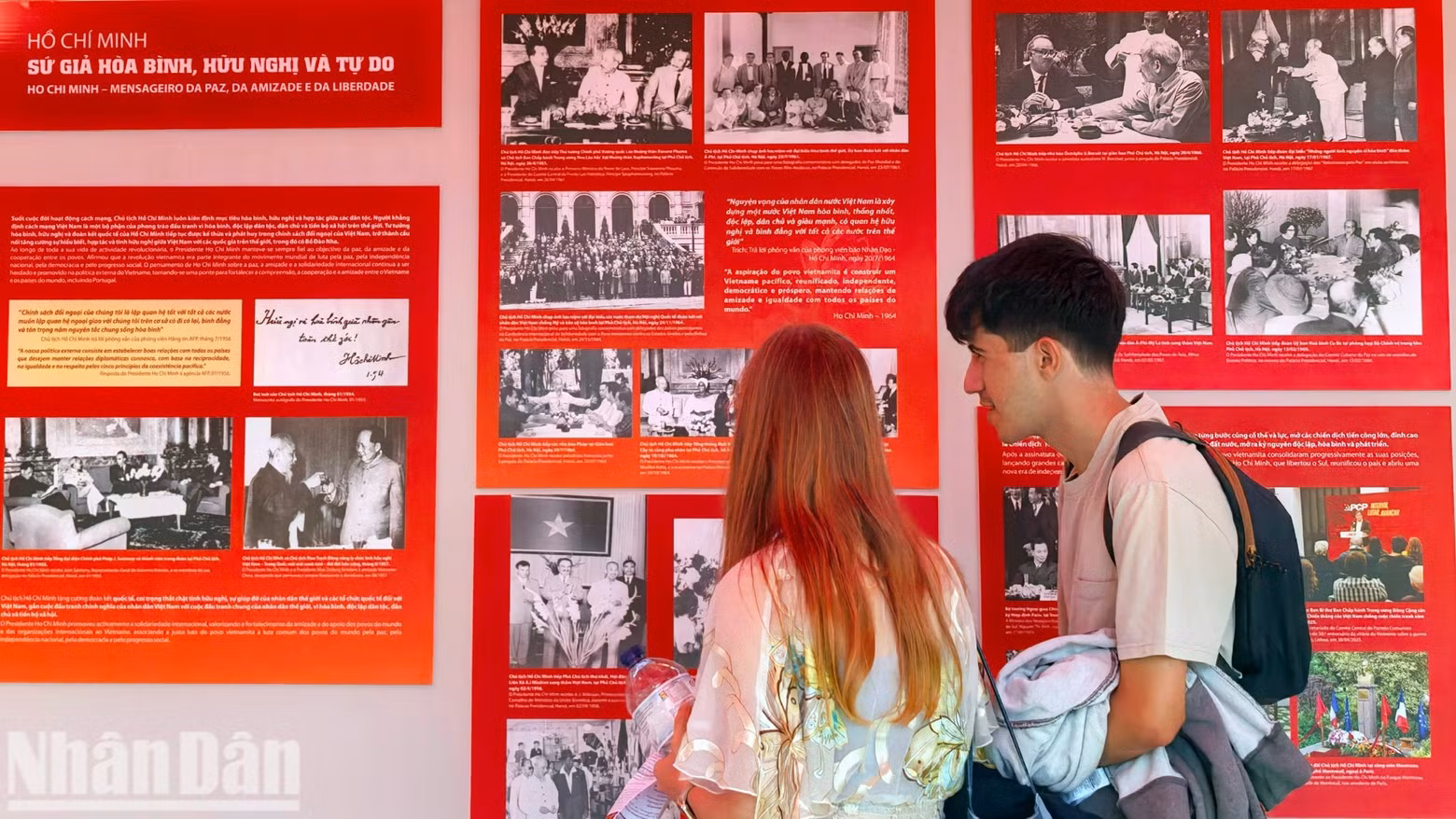 Many young people recognise that President Ho Chi Minh is not only a steadfast symbol of the Vietnamese revolution, but also an endless source of inspiration for the spirit of independence, freedom, and solidarity among nations around the world.