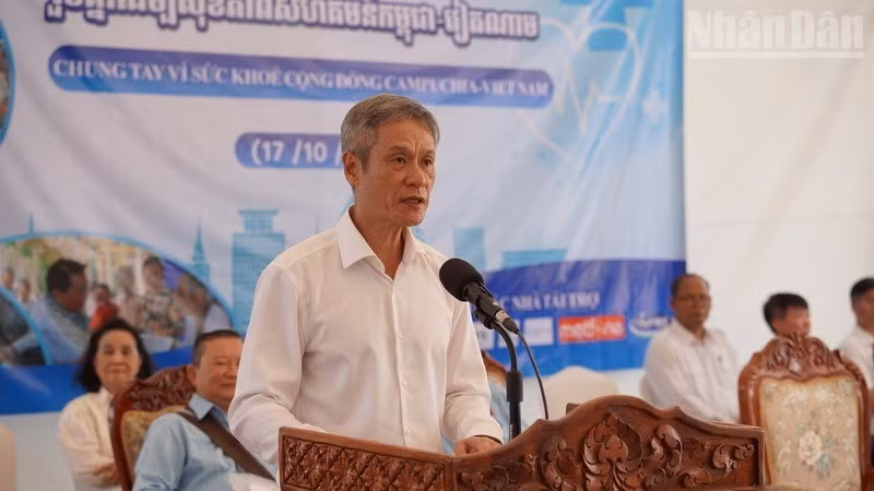 Vietnamese Ambassador to Cambodia Nguyen Minh Vu. (Photo: DINH TRUONG)