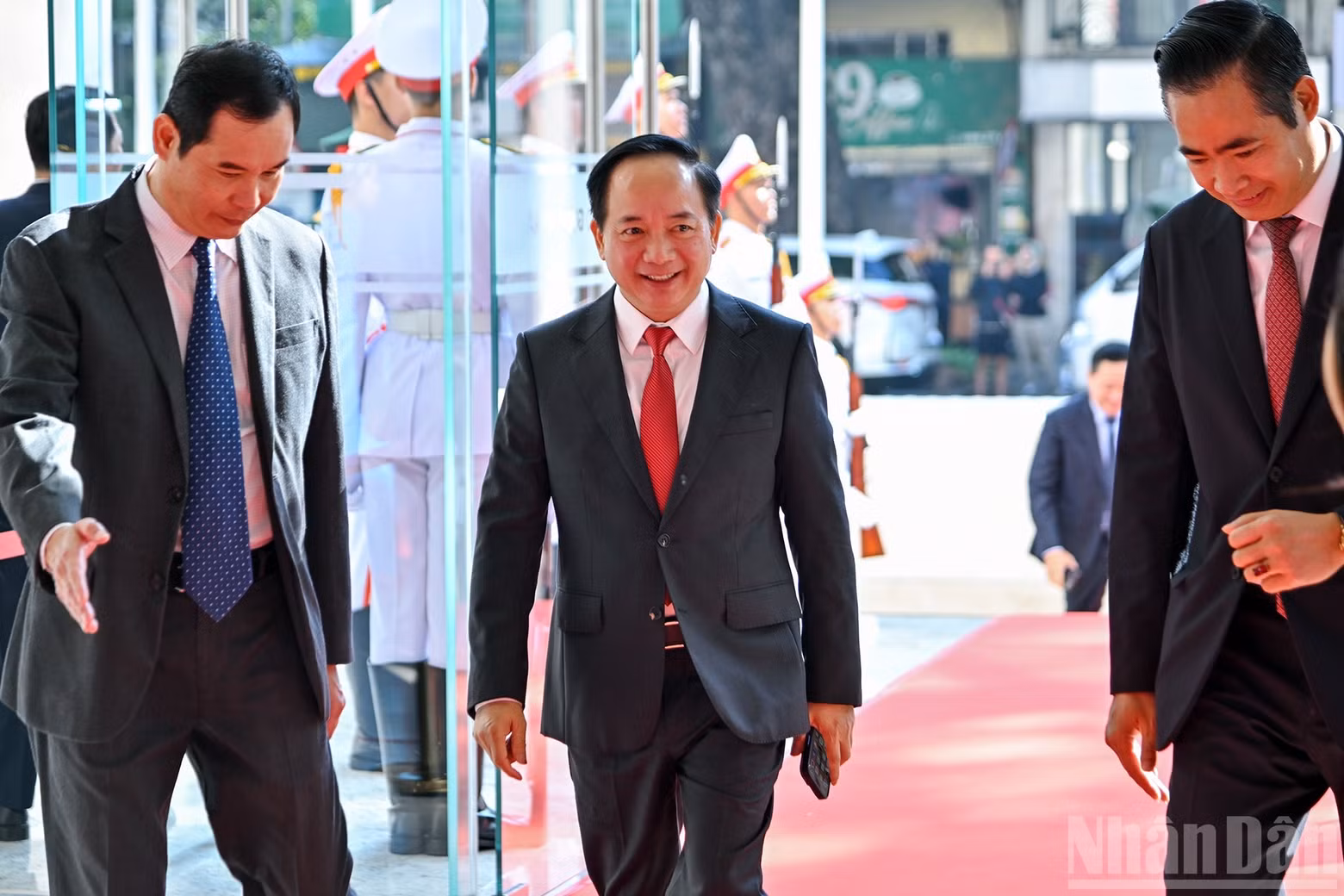 Head of the Party Central Committee's Commission for Communication, Education and Public Mobilisation Trinh Van Quyet attended the event